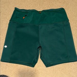 Women’s Flip belt Green Shorts
